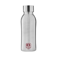 photo B Bottles Light - Steel Brushed - 530 ml - Ultra light and compact 18/10 stainless steel bottle 1
